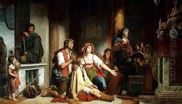 The Prayer to the Madonna, 1831 - view 1