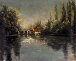 Mill-pond Of Jaszbereny Mill-pond Of Jaszbereny
