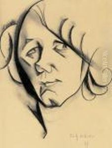 Woman by Hugo Scheiber