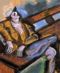Tramp In The Park by Hugo Scheiber