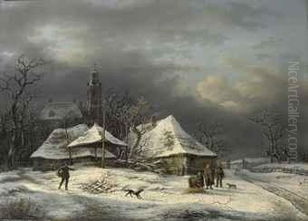 Daily Activities In Winter - view 1