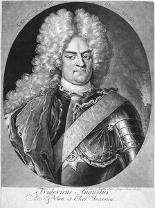 Augustus II 1670-1733 King of Poland, 1710 by Pieter Schenk