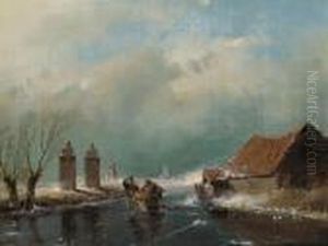 A Windy Day On A Dutch Waterway