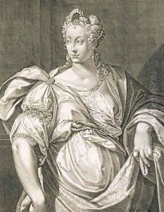 Livia Drusilla c.55 BC - AD 29 wife of Octavian by Aegidius Sadeler or Saedeler