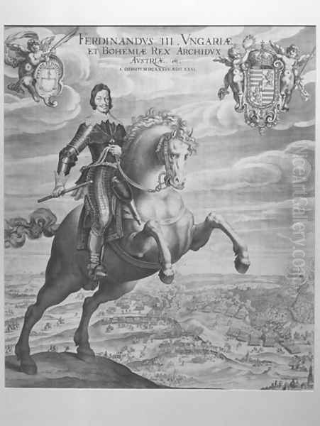 Portrait of Ferdinand III, Holy Roman Emperor, on horseback during the Battle of Noerdlingen, 6th September 1634, 1634 - view 1