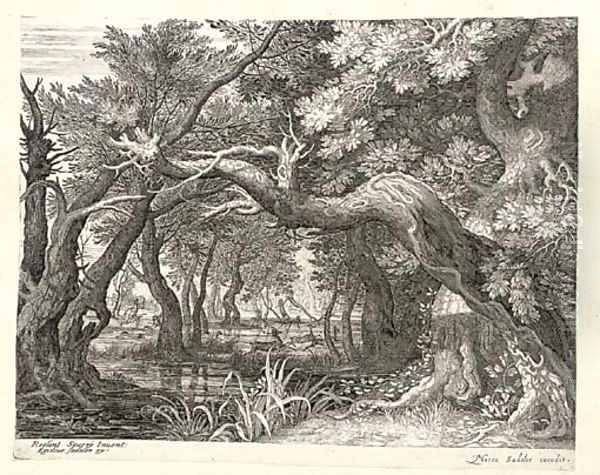 Landscape in Tyrol (Holl. 237-40) - view 1