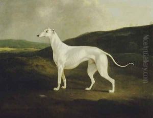 A Greyhound in a Landscape, 1817 by Charles Henry Schwanfelder