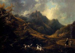 Shooting In The Highlands by Charles Henry Schwanfelder