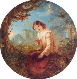 Fairy Music (Bonny Kilmeny) by Follower of Sir Joseph Noel Paton