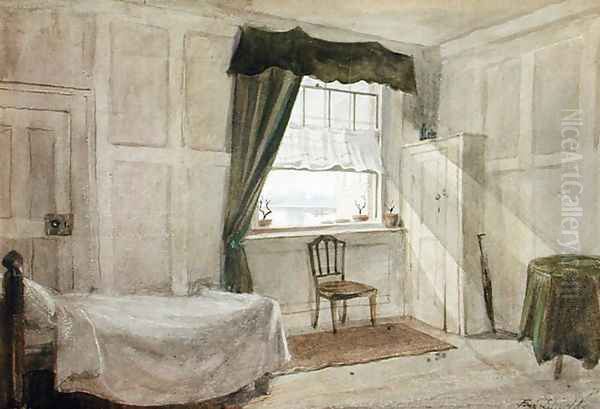 William Blakes Workroom and Deathroom, c1880 - view 1