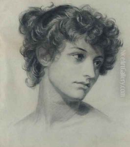 Study of Lena Perse by Frederic James Shields
