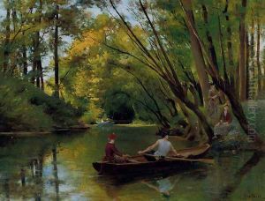 The Boatmen by Jules Scalbert