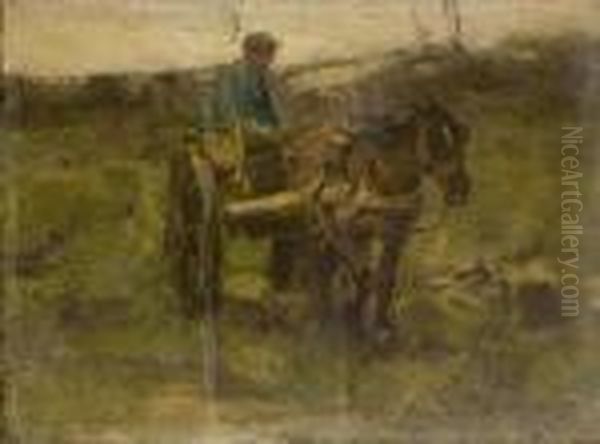 Returning From The Fields - view 1