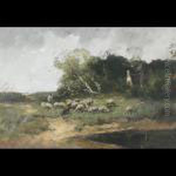 Leading The Herd To The Pond - view 1