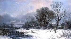 Winter Delights by Adolf Stademan