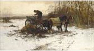 Unloading The Cart by Johan Frederik Corn. Scherrewitz