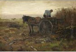 Loading The Cart by Johan Frederik Corn. Scherrewitz