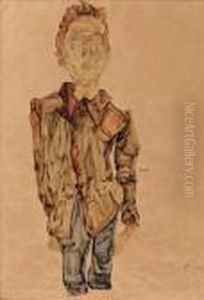 Young Boy by Egon Schiele