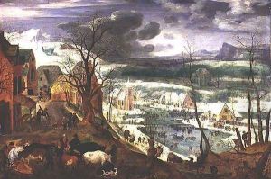 A Village in Winter