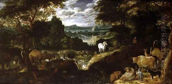 Orpheus Charming the Animals, 1601 - view 1