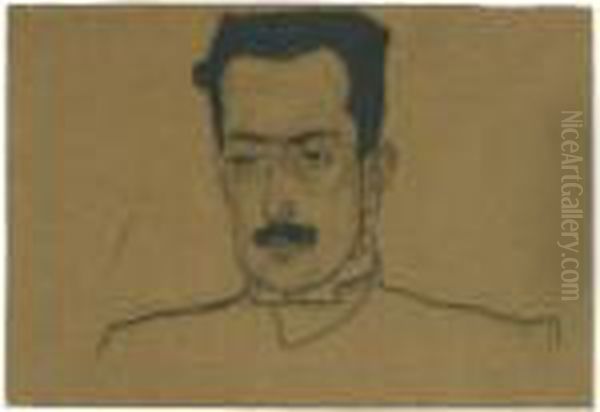 Portrait Of Otto Freund - view 1
