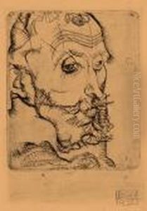 Bildnis Franz Hauer by Egon Schiele