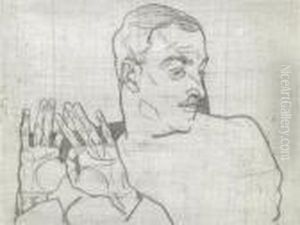 Bildnis Arthurroessler by Egon Schiele