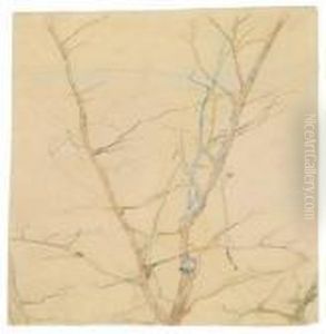 Baum Im Vorfruhling by Egon Schiele