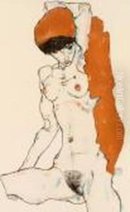 Untitled by Egon Schiele
