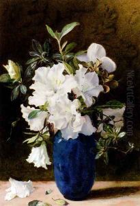 A Vase Of Azaleas by Kate Sadler