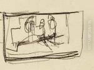 Skizze by Egon Schiele