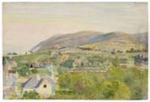 "der Kahlenberg" by Egon Schiele