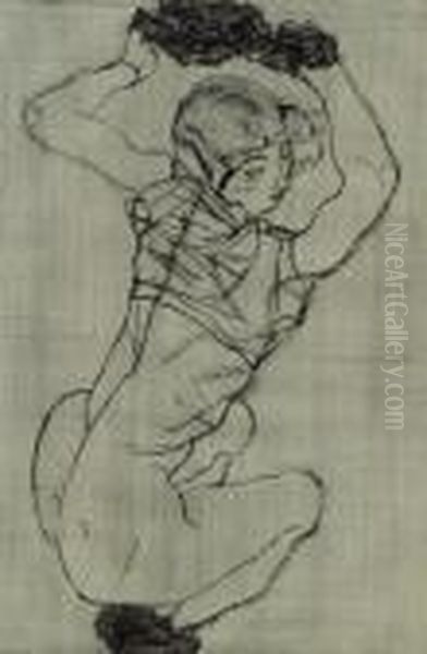 Squatting Figure - view 1