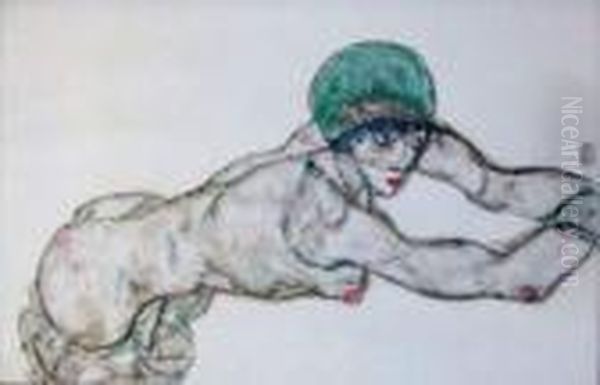 Collotype En Couleurs Realise A Partir D'un Dessin De 1914 - view 1