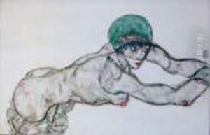 Collotype En Couleurs Realise A Partir D'un Dessin De 1914 thumbnail