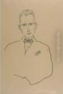 Bildnis Rupert Koller by Egon Schiele