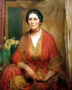 Portrait of the Artists Wife, 1918 by William Shackleton