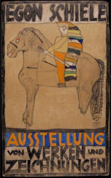 Plakat (pferd Und Reiter) - view 1