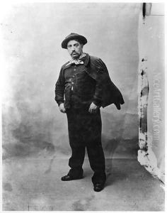 Lucien Guitry 1860-1925 as Coupeau in LAssommoir by Emile Zola 1840-1902 1900 by Sabourin