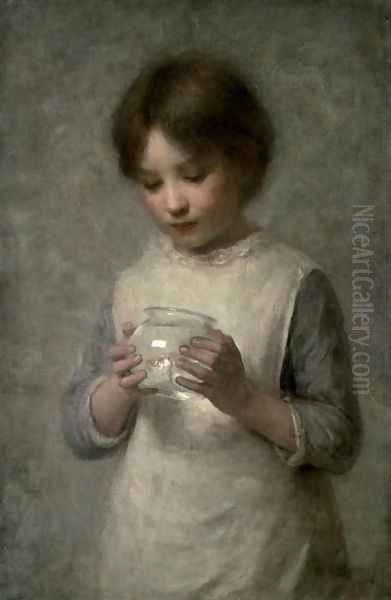 Girl with a Silver Fish, 1889 - view 1
