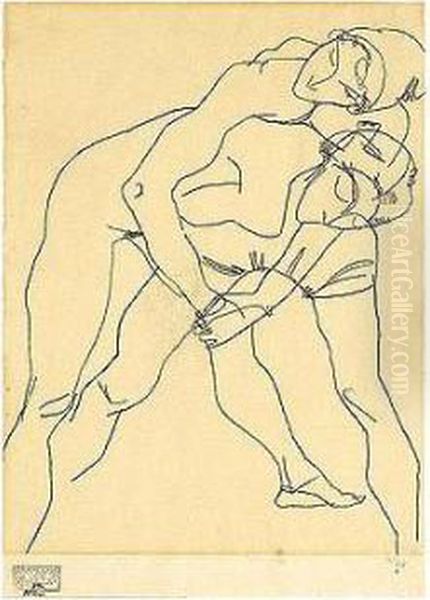 Zwei Figuren (two Figures) - view 1
