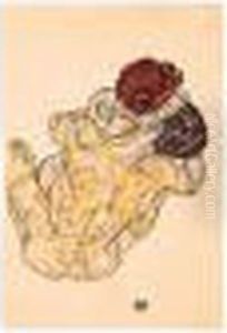 Umarmung (embrace) by Egon Schiele
