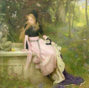 The Princess and the Frog, 1894 by William Robert Symonds