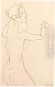 Schiele, E. by Egon Schiele