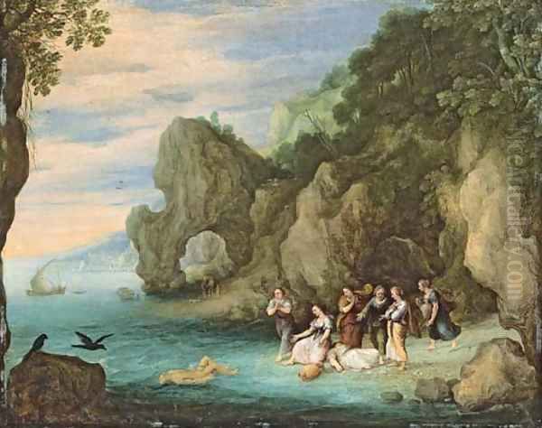 Hecuba discovering the body of Polydorus - view 1