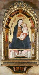 The Virgin of Humility with Angels and Saints, c.1440 by Paolo di Stefano Badaloni Schiavo