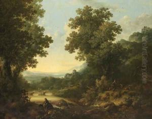 Pastoral Landscape by George, of Chichester Smith