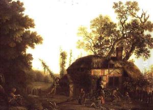Hop-Picking, c.1760 by George, of Chichester Smith