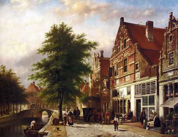 Zuiderhavendijk In Enkhuizen - view 1