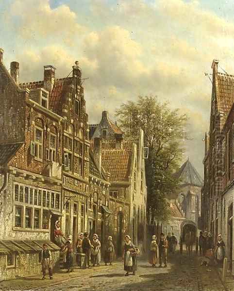 A busy street scene - view 1